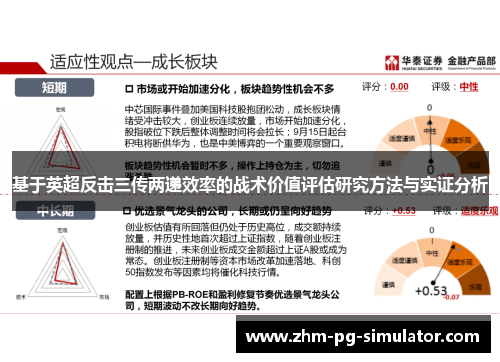 基于英超反击三传两递效率的战术价值评估研究方法与实证分析